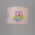 Κρεμαστό Παιδικό Φωτιστικό - Owl Blue
